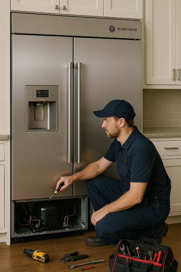 GE Monogram refrigerator repair – Bonita