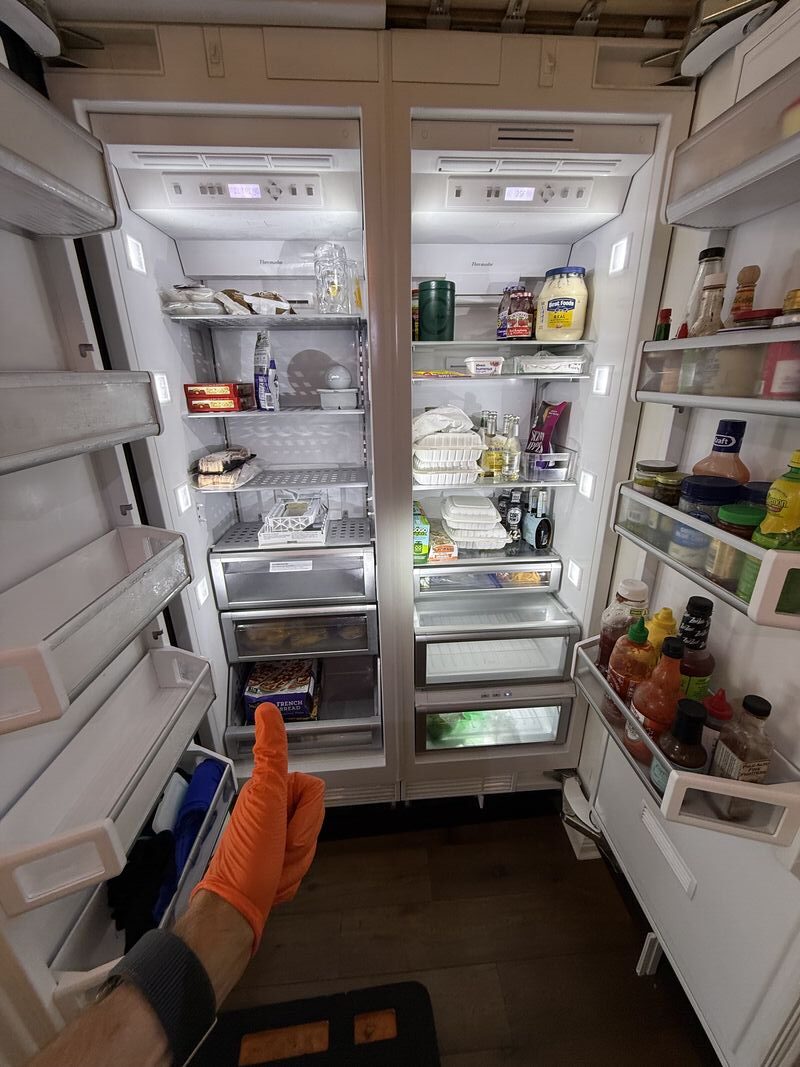Sub-Zero French door refrigerator service