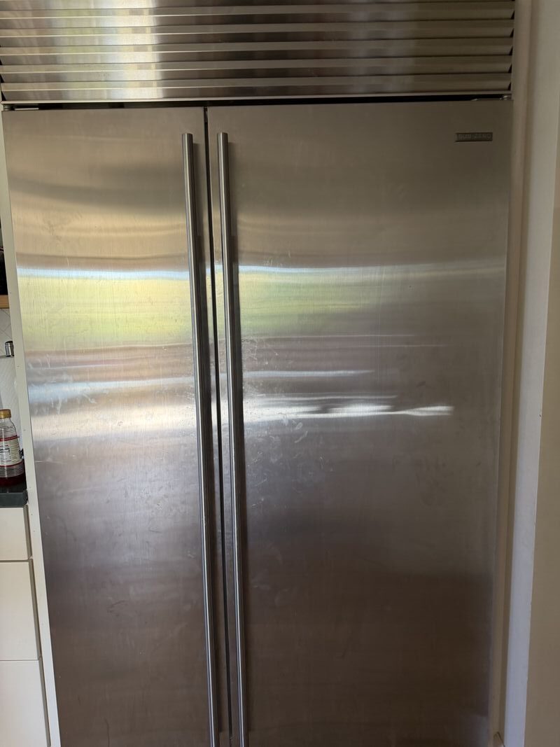 Sub-Zero Pro series stainless steel refrigerator