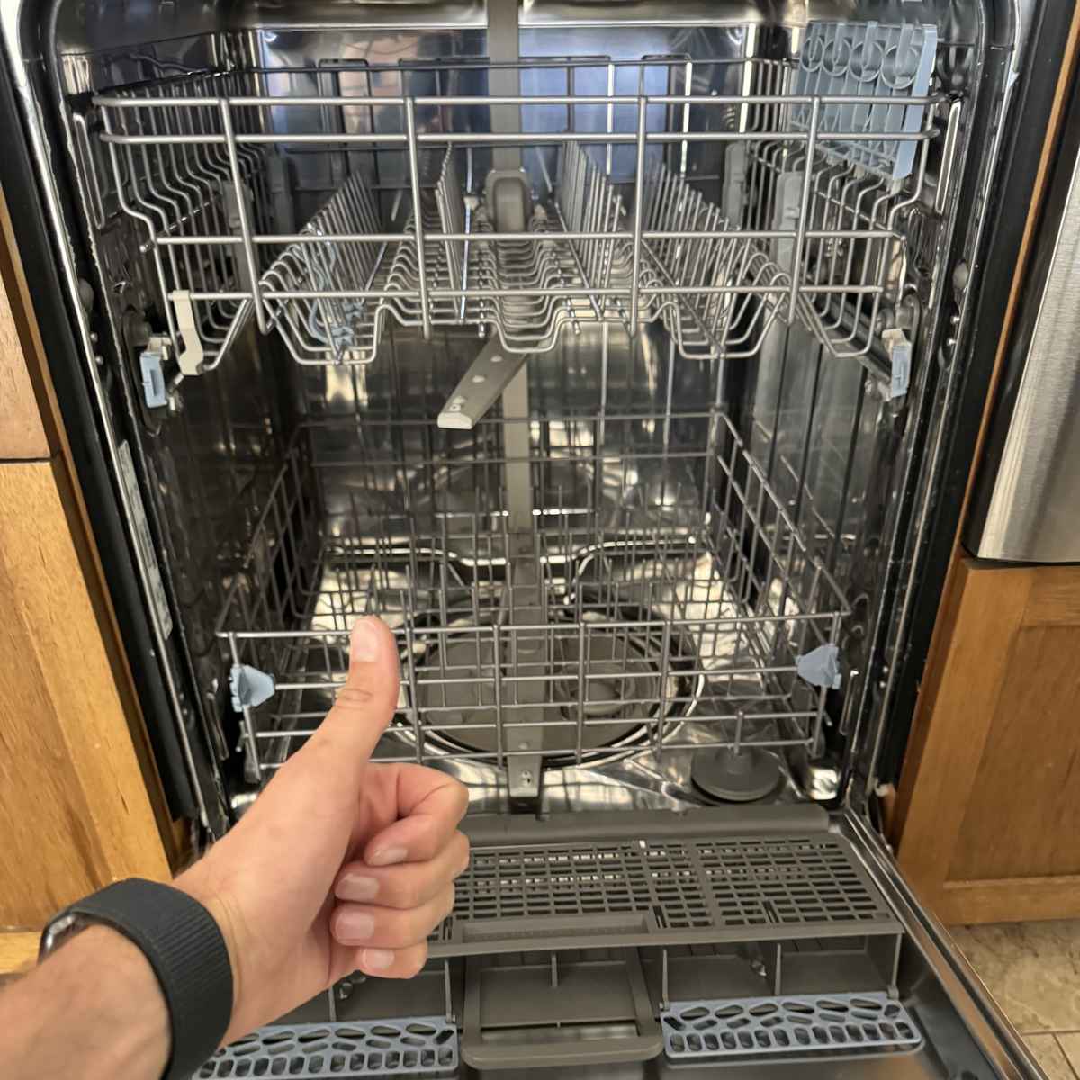 Dishwasher spray arm & heating element repair — Spark Appliance Repair San Diego