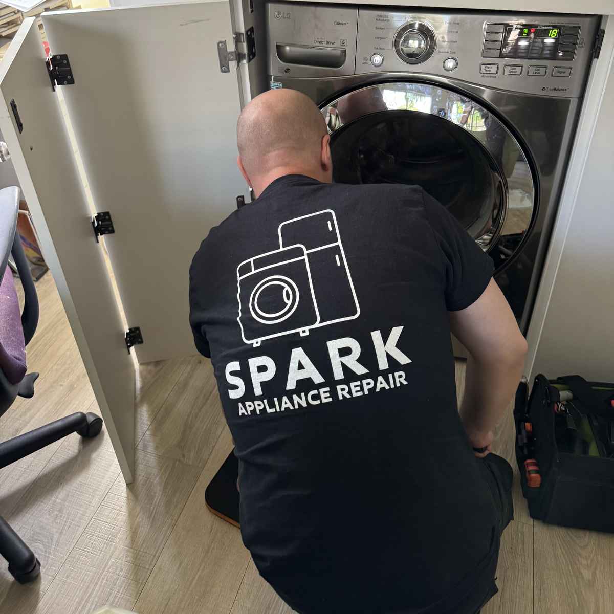 Washer Drain Pump Rebuild by Spark Appliance Repair in San Diego