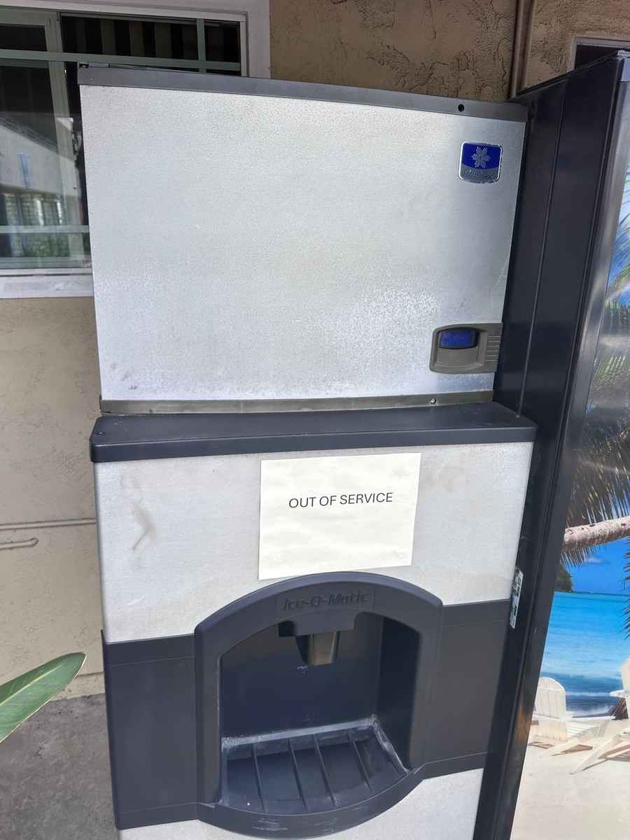 Commercial ice machine (Manitowoc / Ice-O-Matic) repaired by Spark Appliance Repair in San Diego